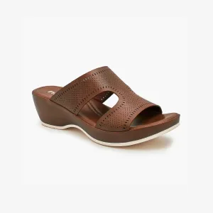 Padded Platform Slippers Flat Dancing Shoes