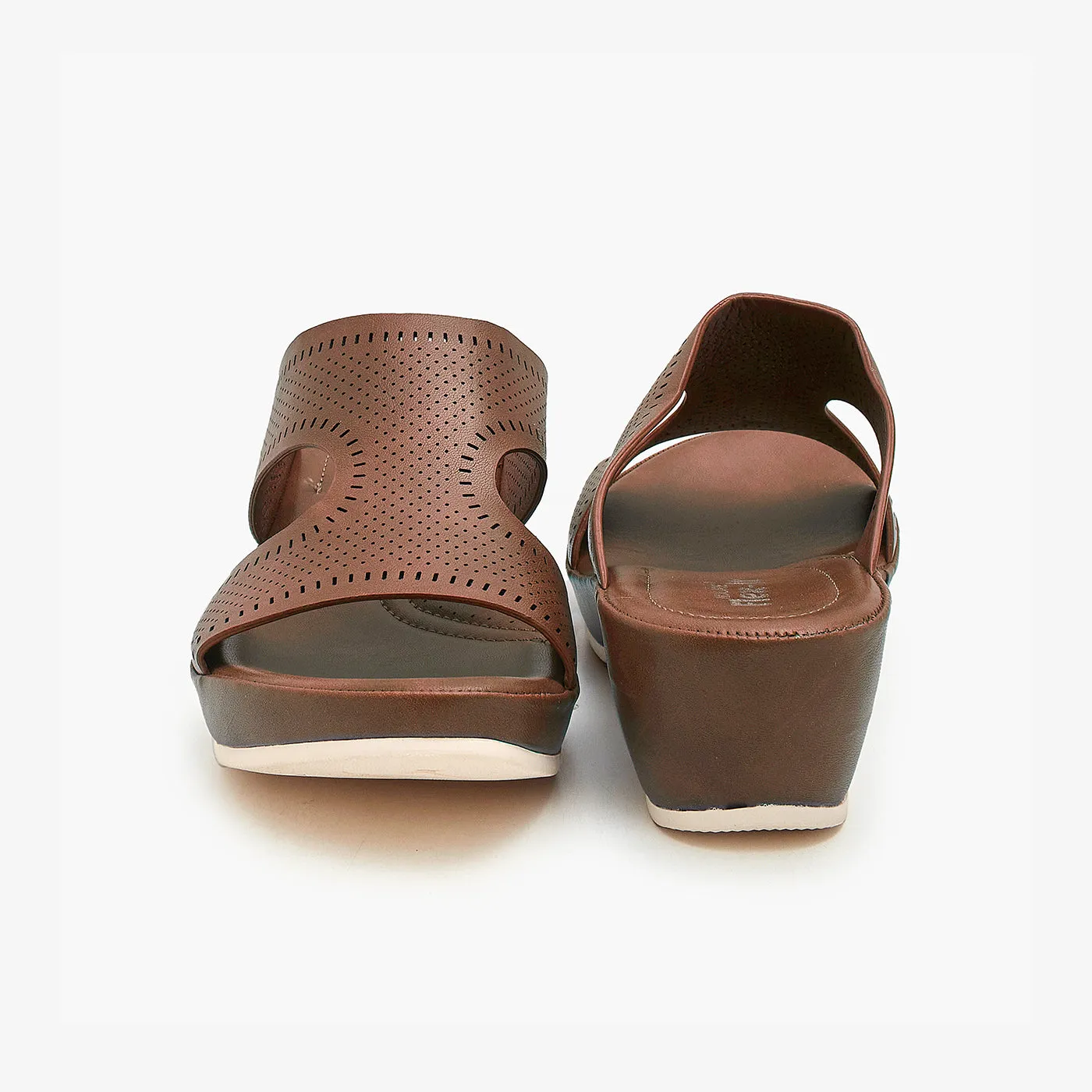 Padded Platform Slippers Sale Flat Shoes