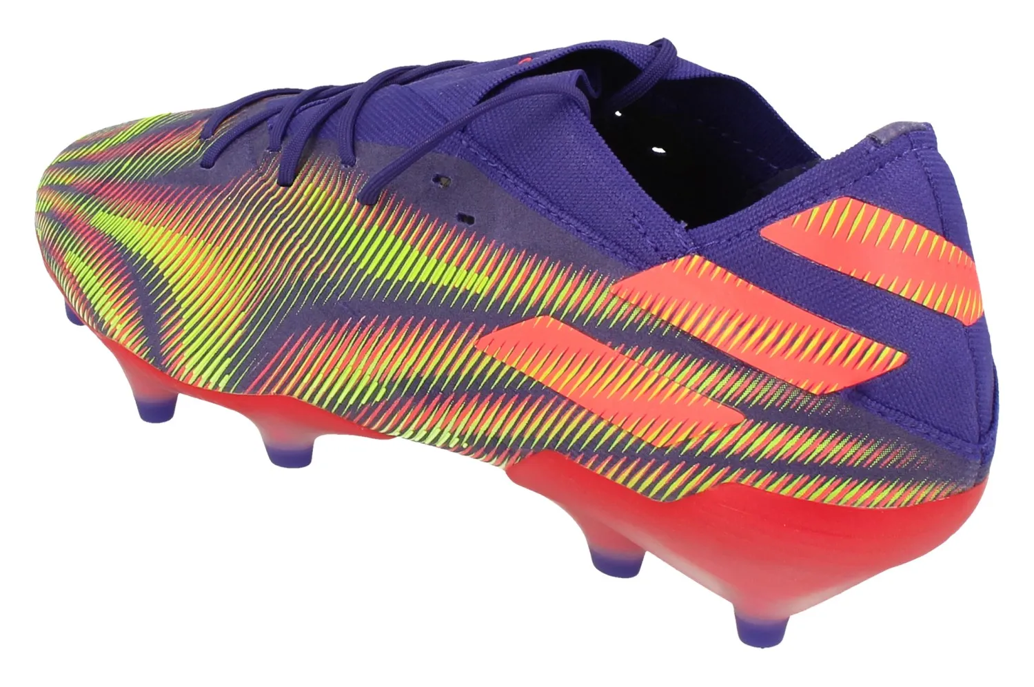 Purple Indoor Soccer Cleats Adidas Nemeziz .1 FG Mens Football Boots EH0760