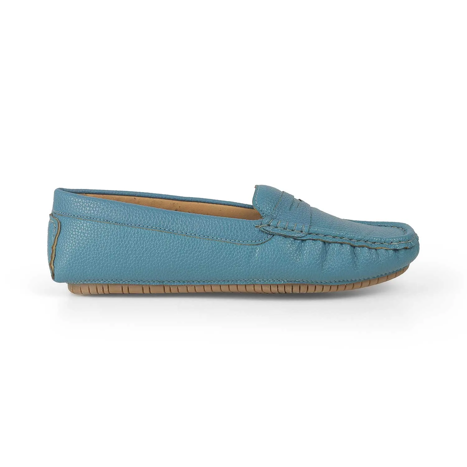 Perforated Loafers Tresmode St.Tropez Blue Women's Casual Loafers