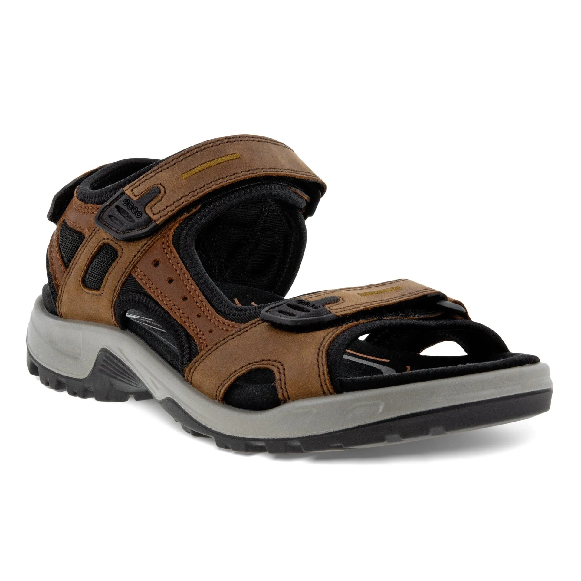 Low Heel Wedding Sandals ECCO YUCATAN MEN BROWN - 06956456401 MEN'S