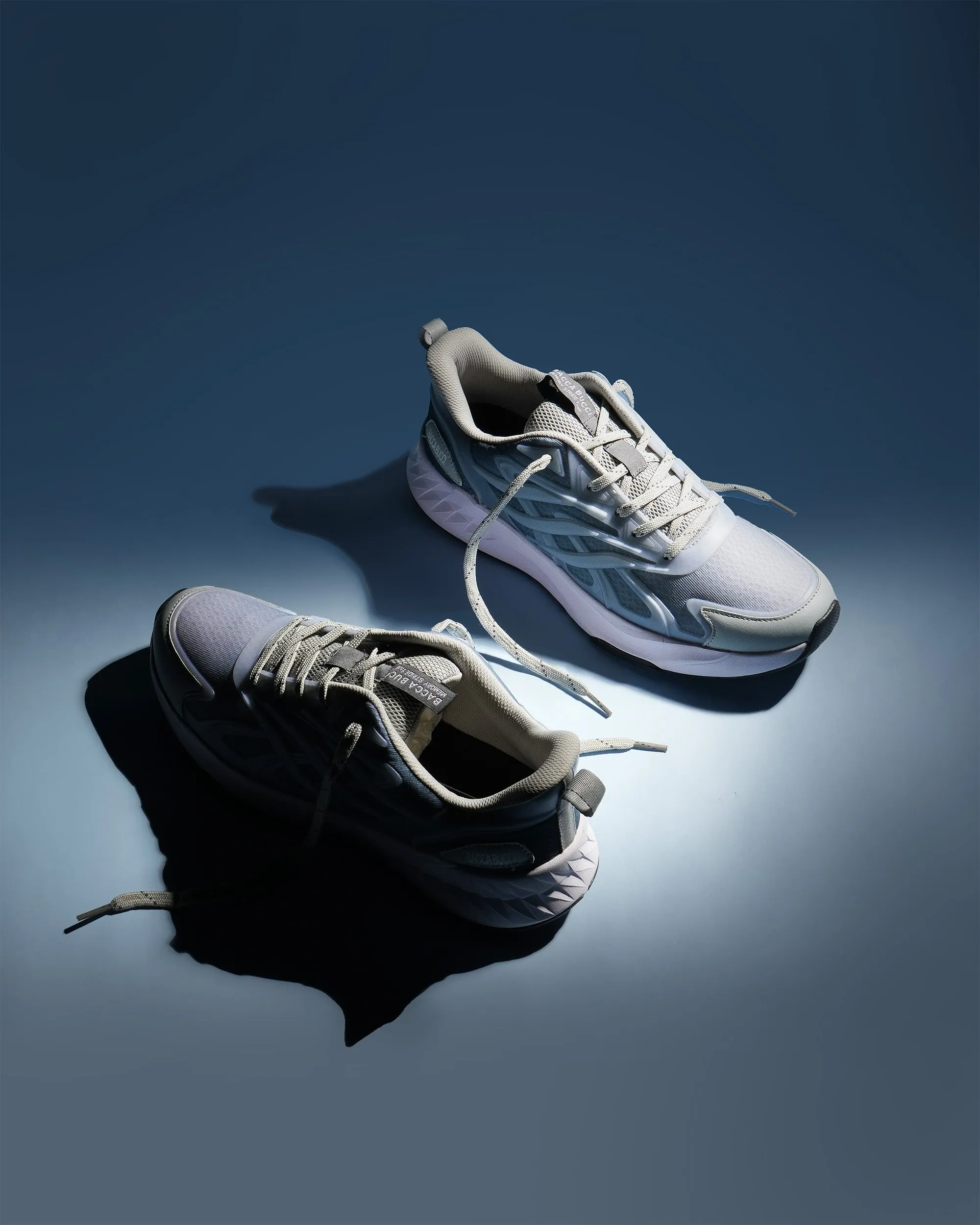 Bacca Bucci HELIX Men's Low-Top Casual Athleisure Shoes Wide Foot Running Shoes