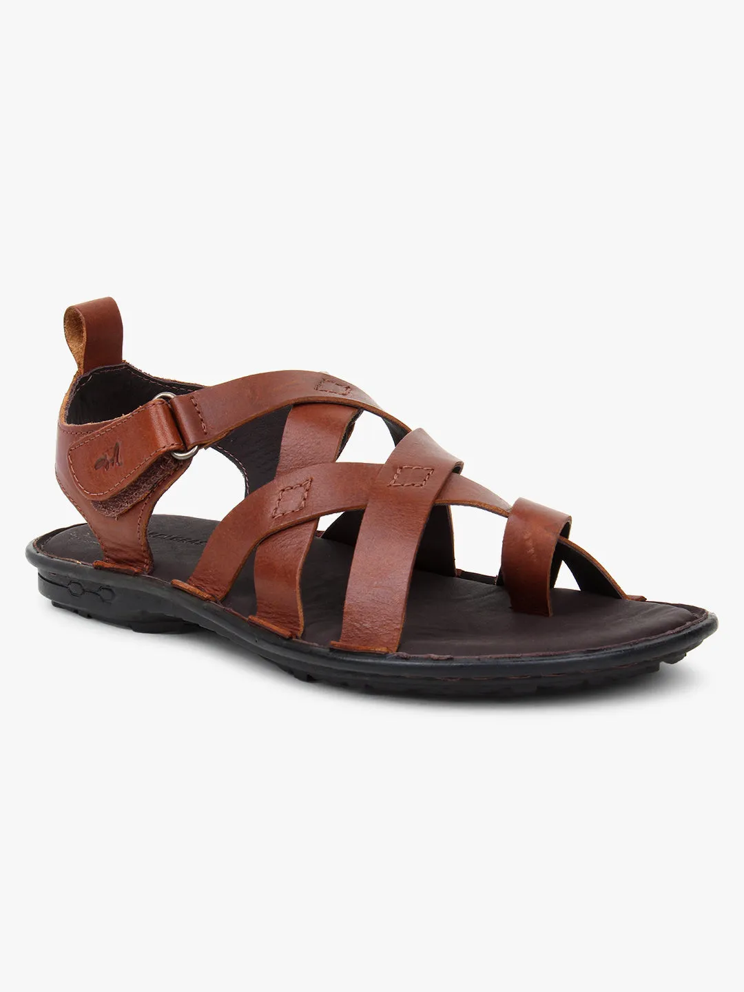 Paws Sandals Dalton Crisscross Leather Sandals