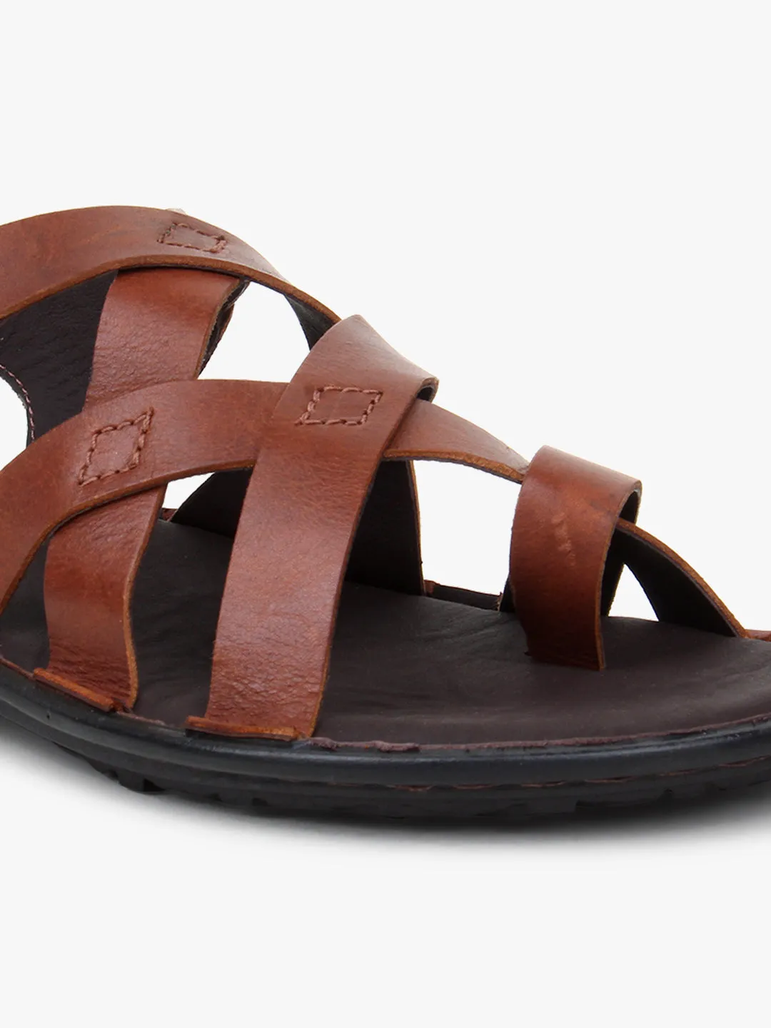 Sandals In Walmart Dalton Crisscross Leather Sandals