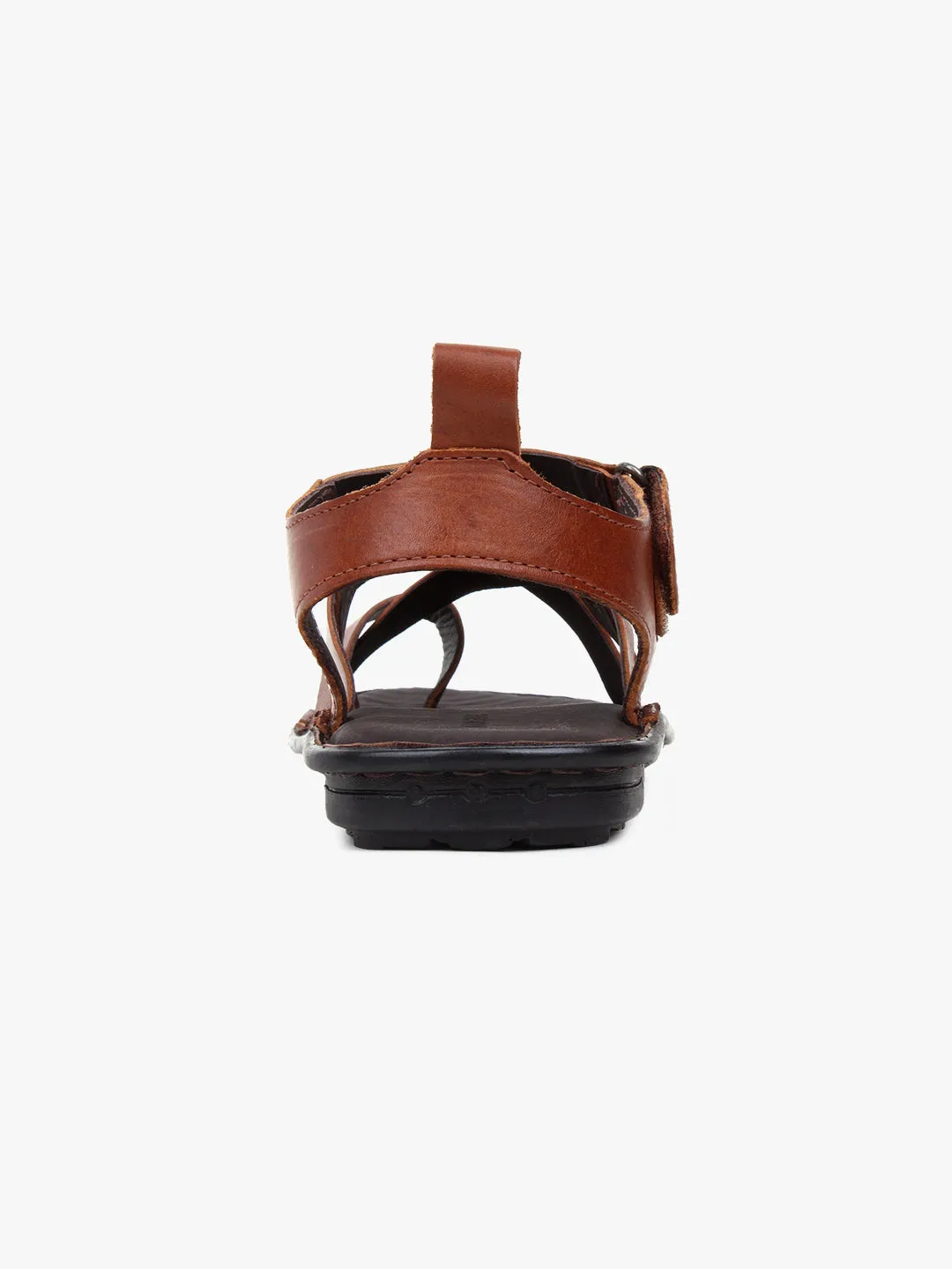 Dalton Crisscross Leather Sandals Sandals At