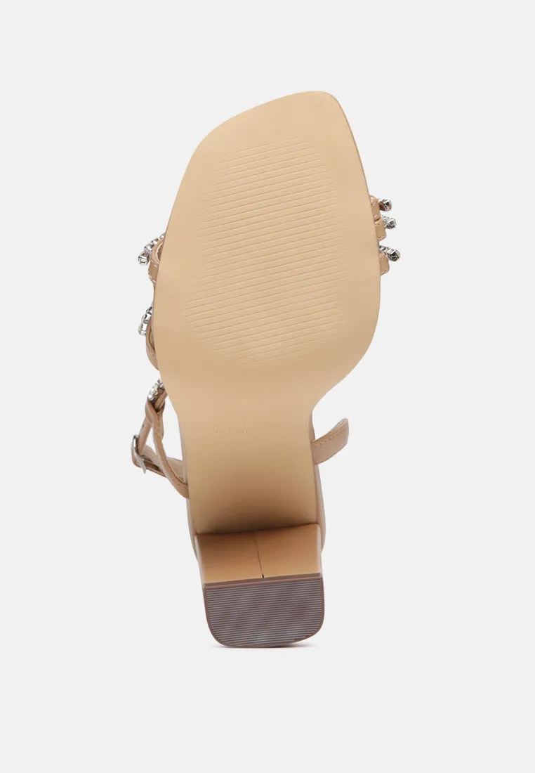 Best Sandals With Arch Support raisins pie diamante embellished block heel sandals