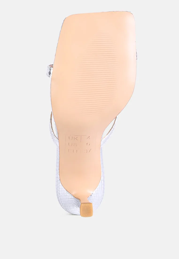 Wood Platform Sandals muriel croc cross strap slider sandals