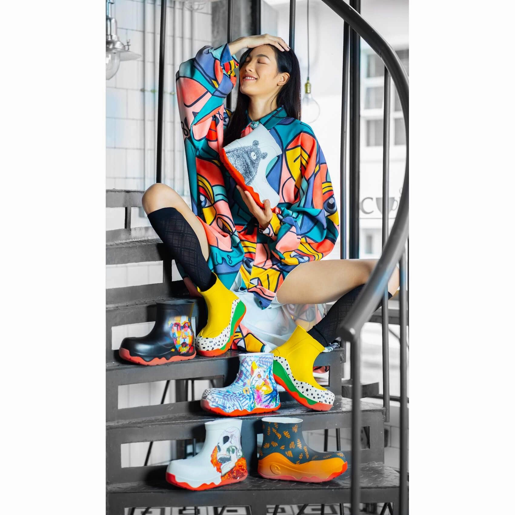 Equine Overreach Boots Skeleton Navarra Boots Women