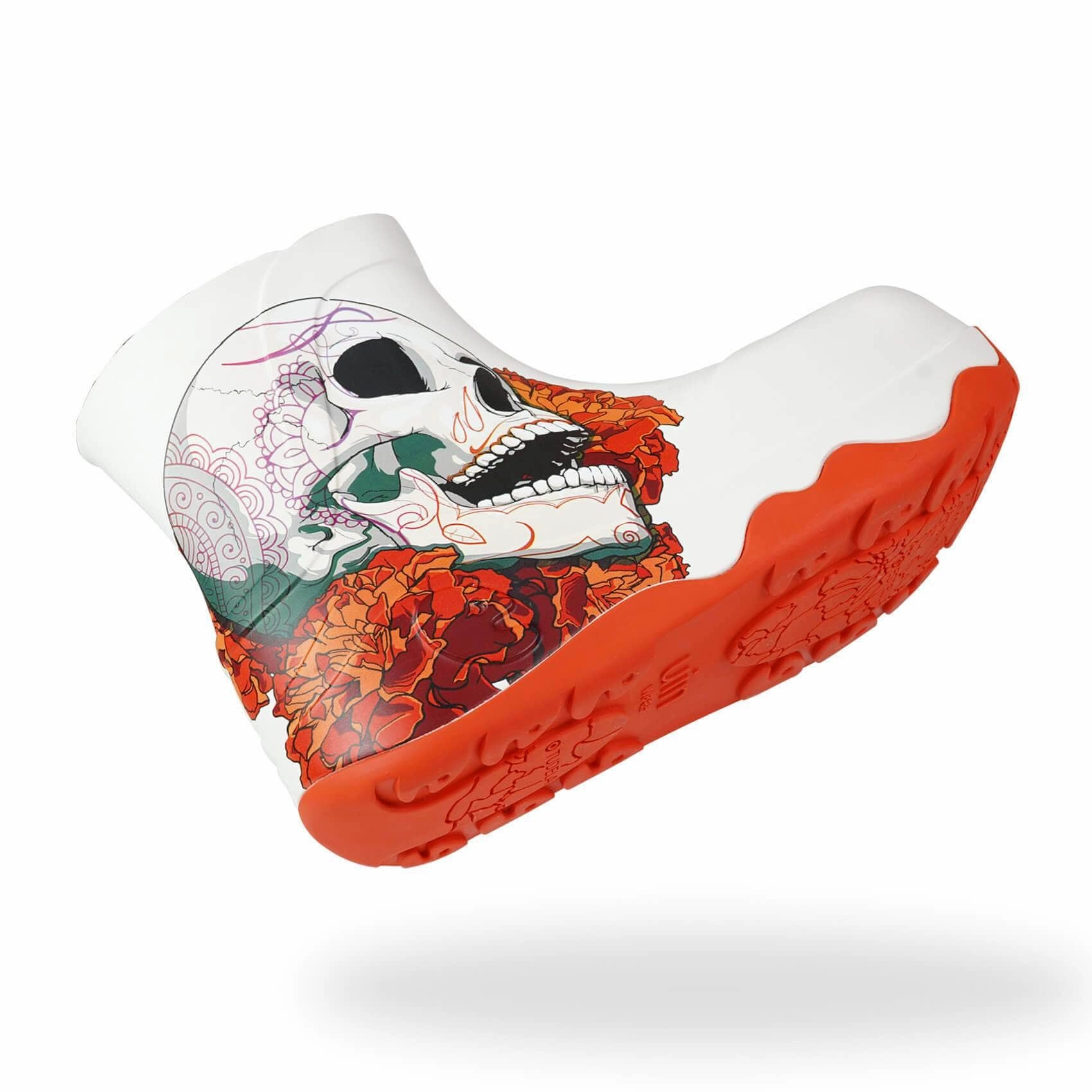 Skeleton Navarra Boots Women Real Leather Boots