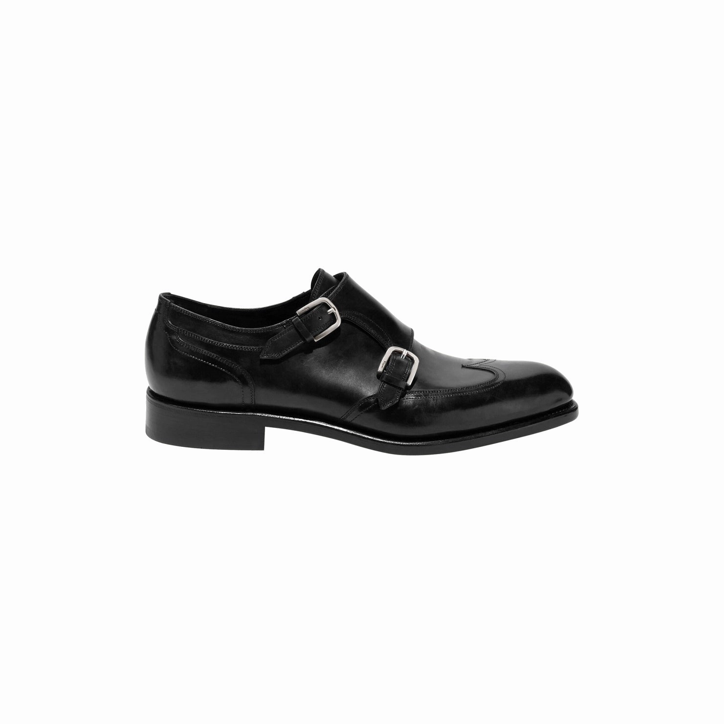 Ferragamo Adison Double Monk-Strap Loafers Print Loafers