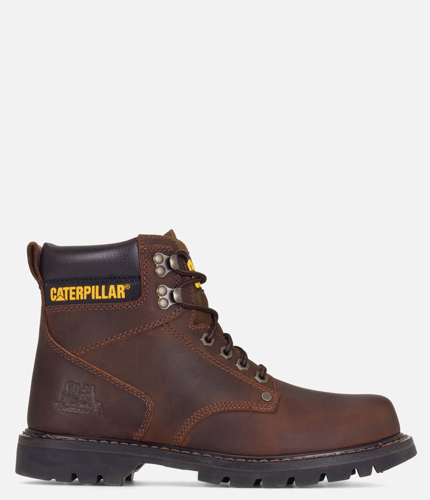 Block Boots CAT Footwear Second Shift Soft Toe Work Boot