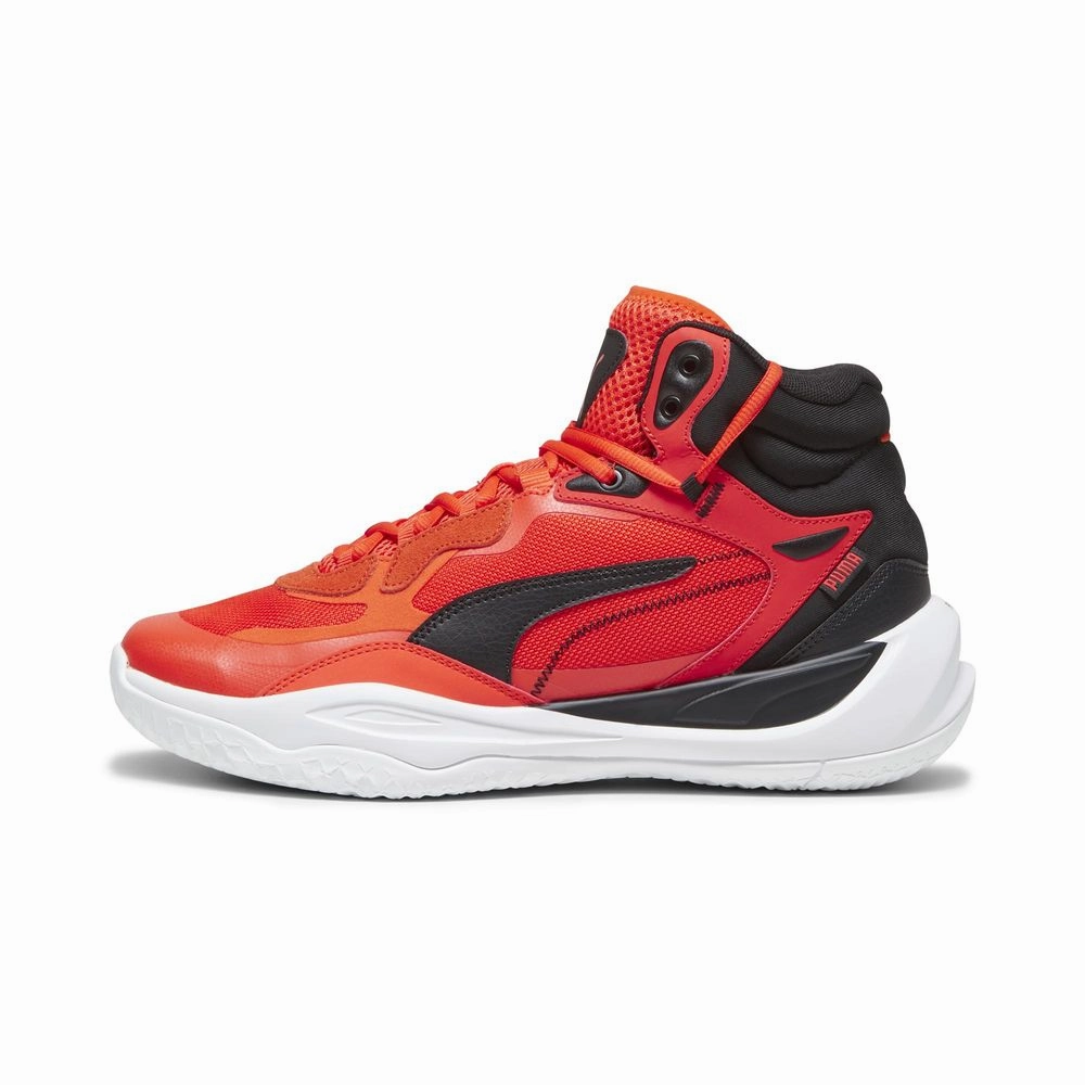 PUMA Playmaker Pro Mid Basketball Shoes Puma Running Racing Shoes