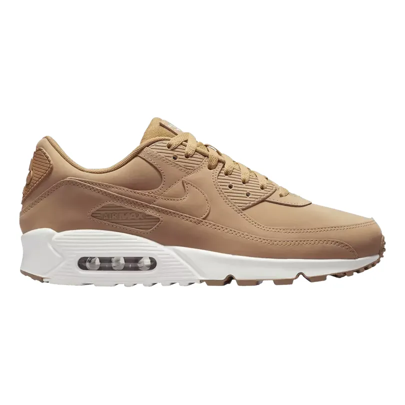 Nike Air Zoom Victory Golf Shoes Nike Men's Air Max 90 Premium Shoes - Flax / Sail