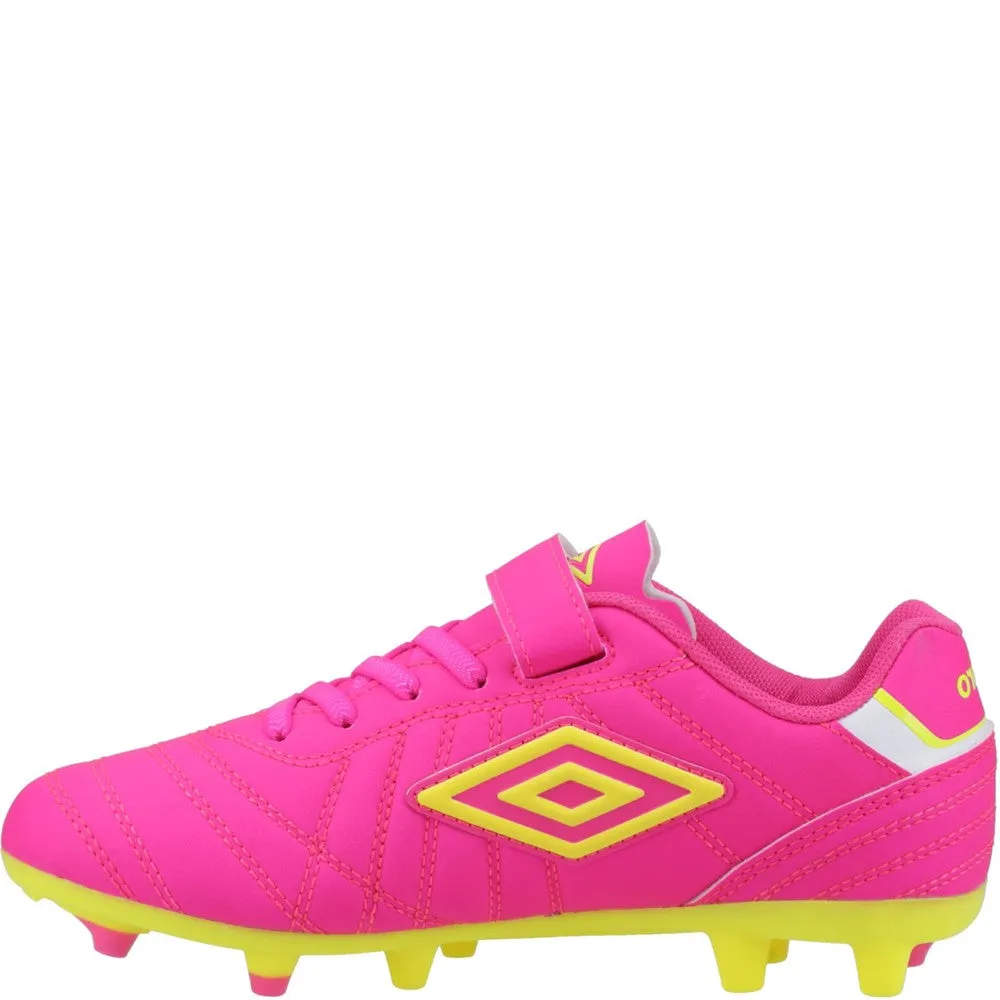 Umbro Speciali Liga Firm Ground Jnr Football Boot Plantar Fasciitis Soccer Cleats