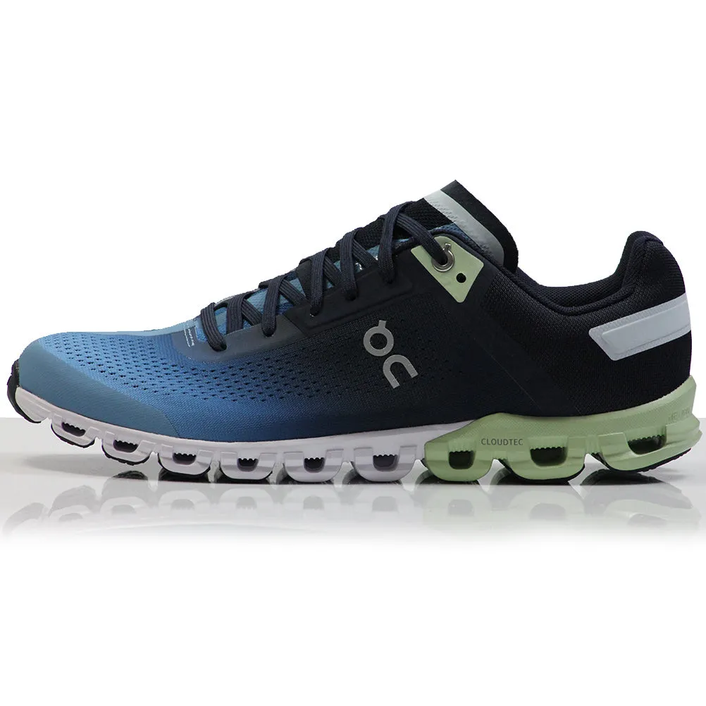 On Cloudflow Men's Running Shoe - Ink/Meadow Obstacle Run Shoes