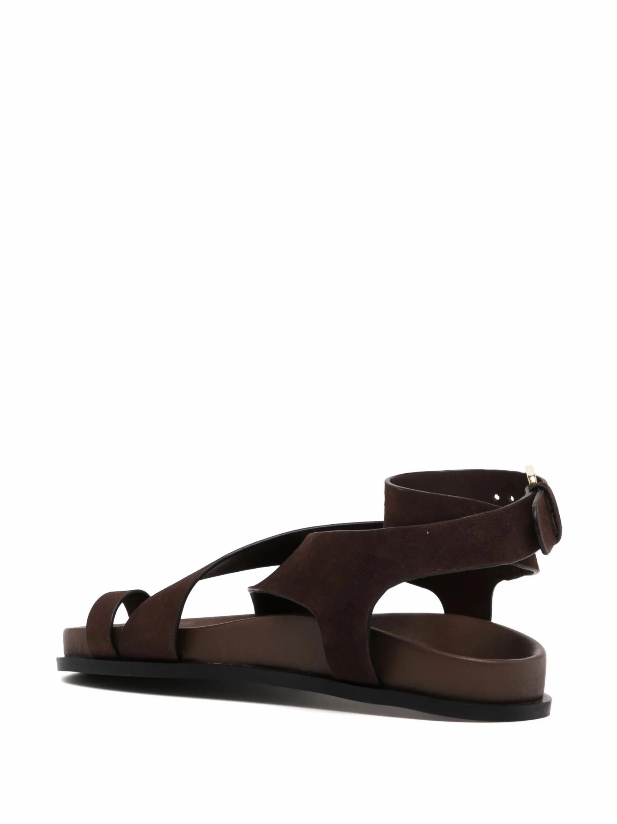 crossover-strap leather sandals Wedding Wear Sandals