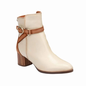 Pikolino Womens Calafat Cream Chester Boots