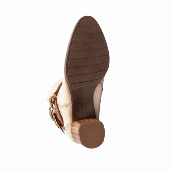 Pikolino Womens Calafat Cream Low Cowboy Boots