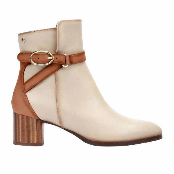 Snake Head Boots Pikolino Womens Calafat Cream