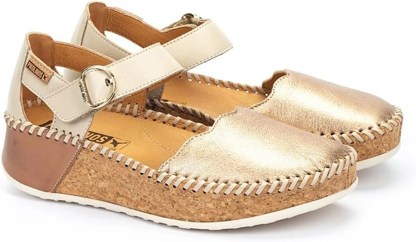 PIKOLINOS Women's MARINA Semi-Open Shoes Best Arch Support Sandals