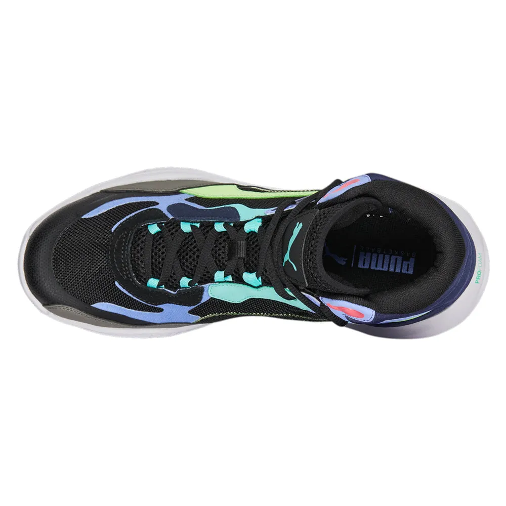 Playmaker Pro Mid Basketball Shoes Puma F1 Shoes Red Bull