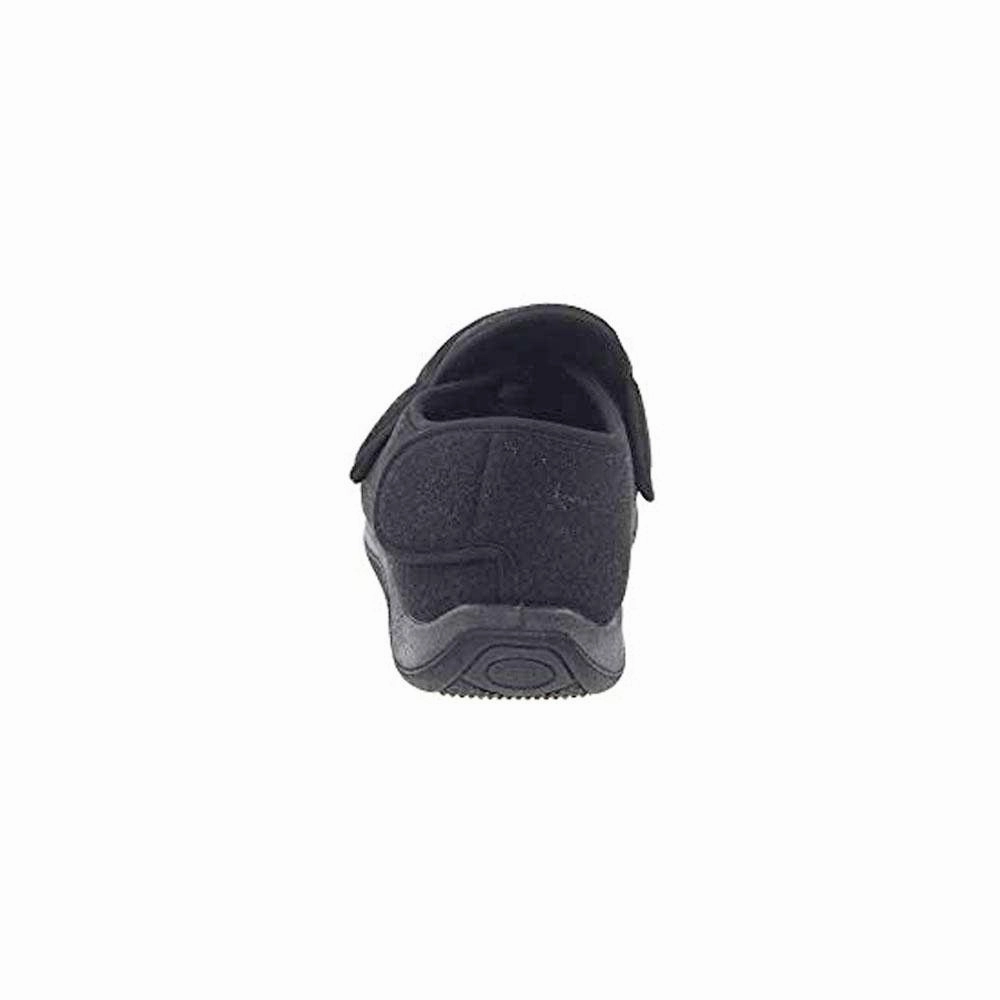 Best Slippers Plantar Fasciitis Foamtreads Physician Extra Wide Slipper Black (Men's)