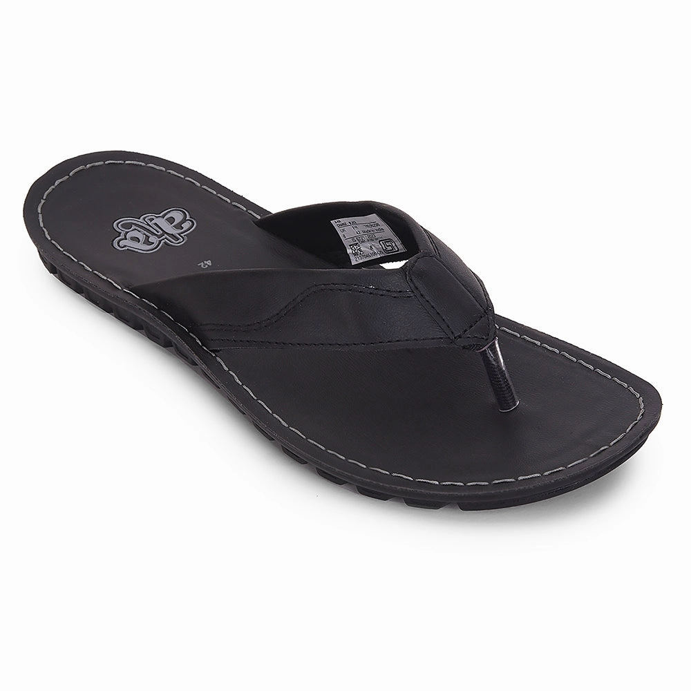 Pajamagram Slippers A-HA Black Casual Slippers For Men CHARGE By Liberty