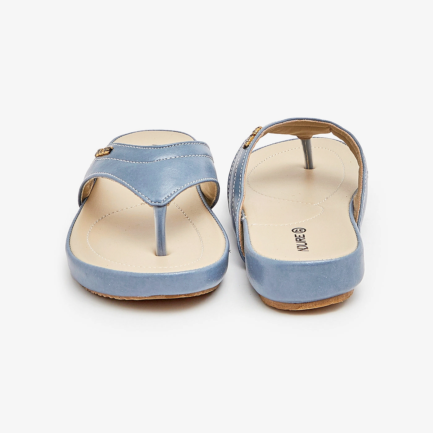 Quilted Ladies Slippers Spotty Daily Slides