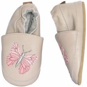 Cartoon Ballet Slippers MELTON Oxford Tan Papillon leather slippers