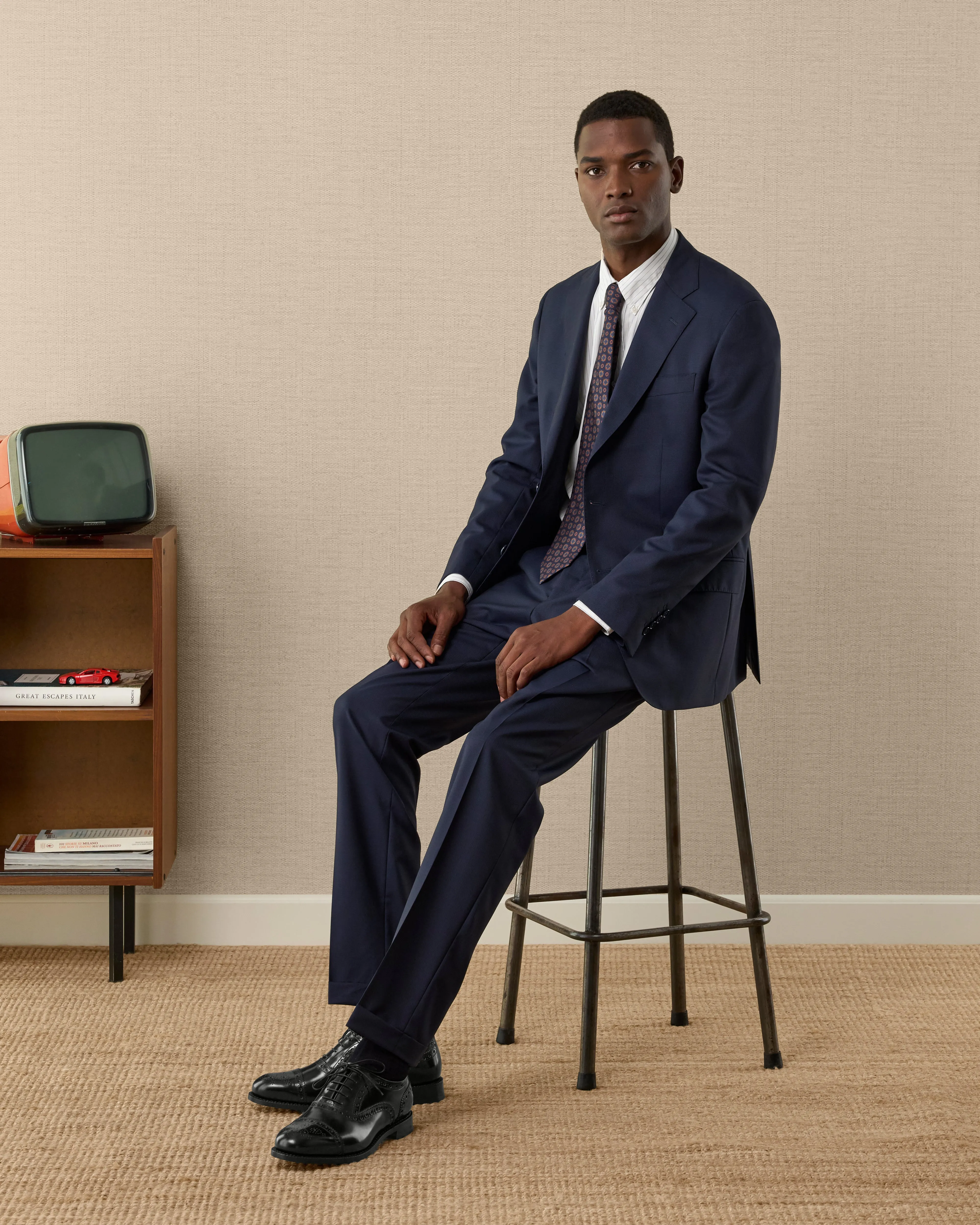 Straight Hem Oxford Shirt Polentatt