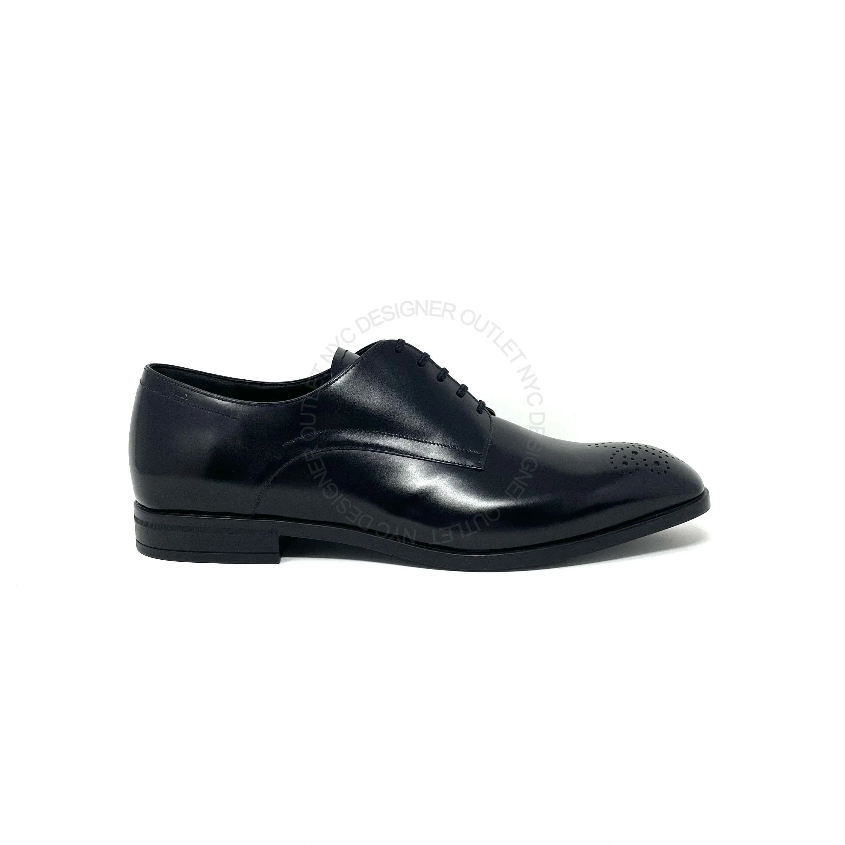 Bally Mens  Leather Oxfords Cap Toe Leather Oxfords