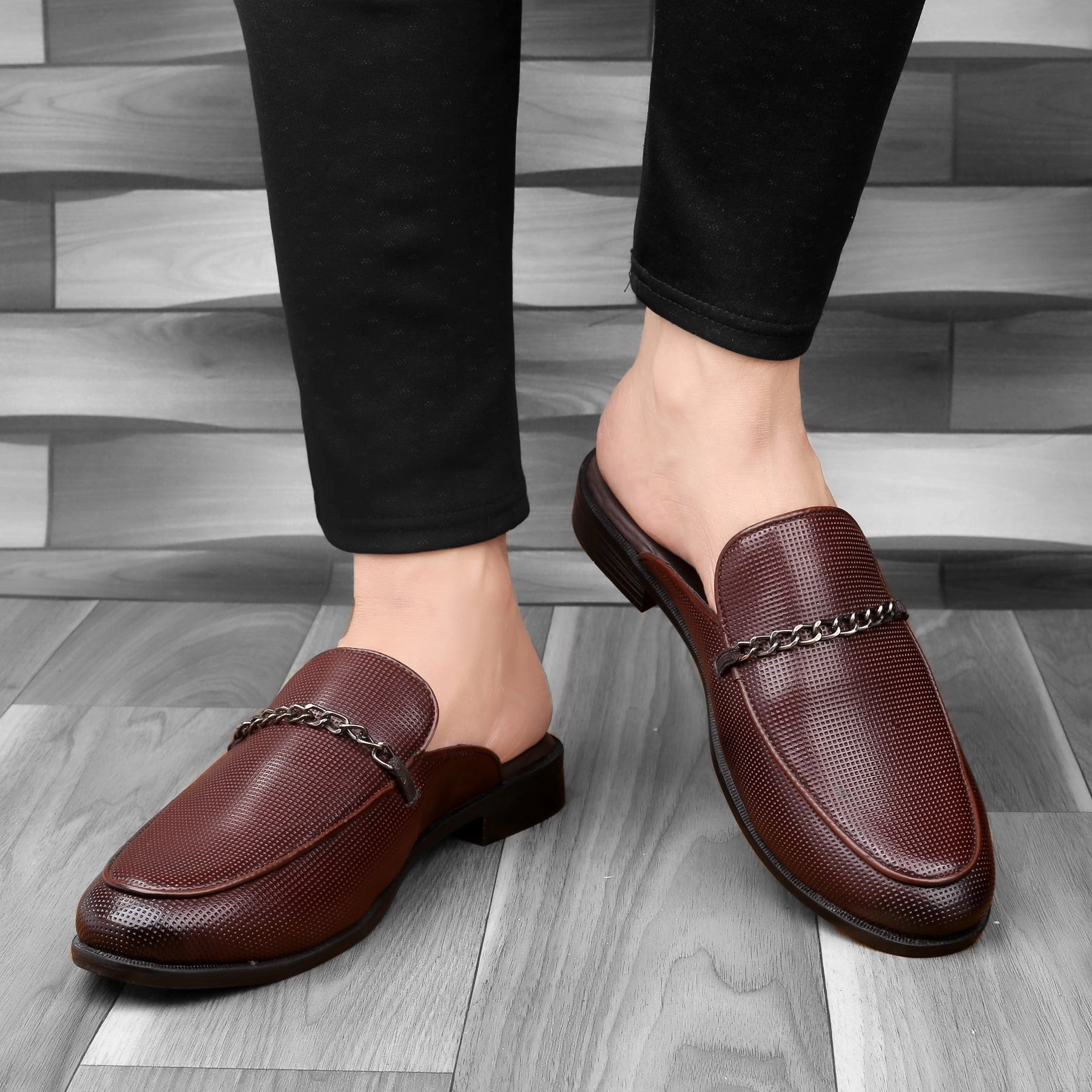 Loafers Star Bacca Bucci MOROCCO Mules Clogs Open back Loafers with Comfortable Memory Insoles