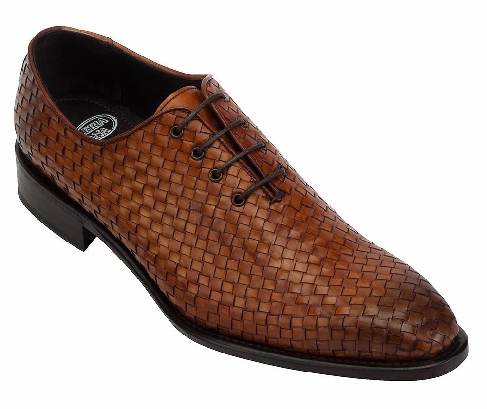 Two Tone Brogue Oxford Shoes Toscana 5373