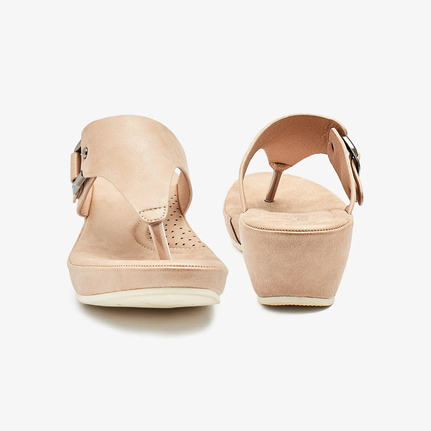 Ultra-Comfy Women Chappals Socks For Flat Shoes