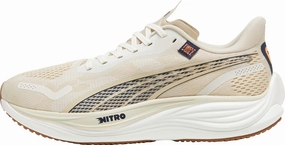 Puma Velocity Nitro 3 Mens Running Shoes - Cream Puma Shoe Size Compared To Vans