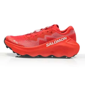 Balance Running Shoes Salomon S/LAB Ultra Glide 1.5 Unisex Trail Shoe - Fiery Red/Fiery Red/Vanilla Ice