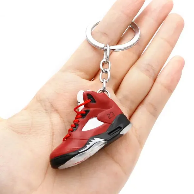 Comfy Sneakers Exquisite 3D Mini Sneakers Key Chain