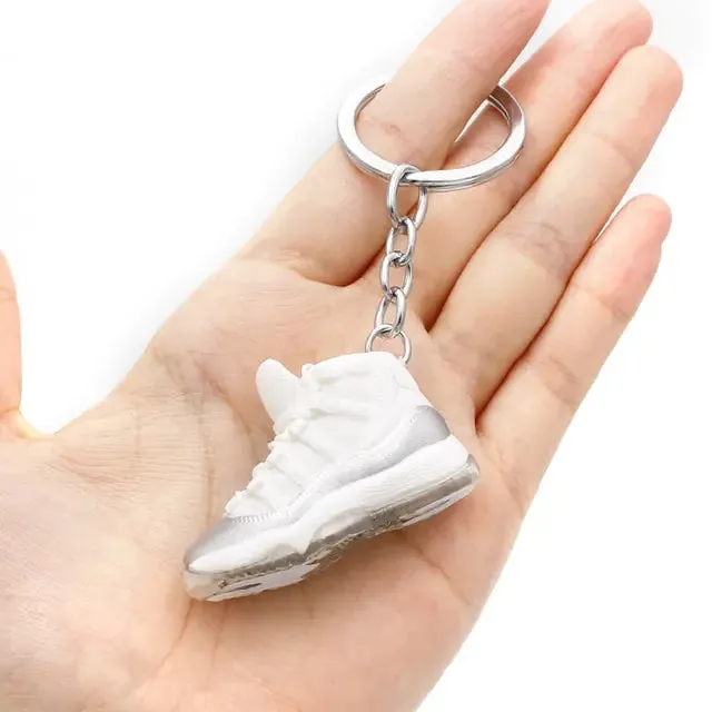 Exquisite 3D Mini Sneakers Key Chain Louis Uitton Sneakers