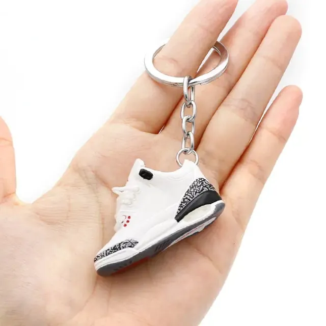 Exquisite 3D Mini Sneakers Key Chain Best Sneakers For Teachers