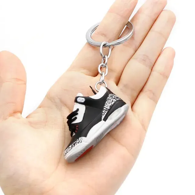 Exquisite 3D Mini Sneakers Key Chain Pg 1 Sneakers
