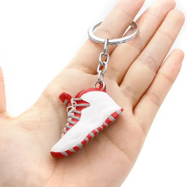 Smiles Sneakers Exquisite 3D Mini Sneakers Key Chain