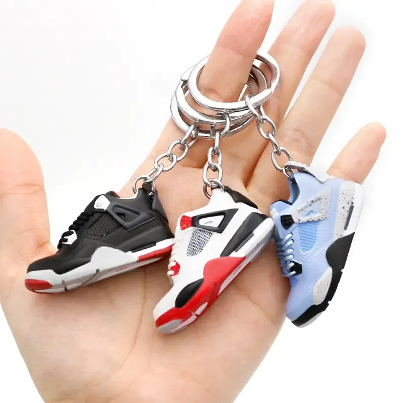 Dtlr Sneakers Exquisite 3D Mini Sneakers Key Chain