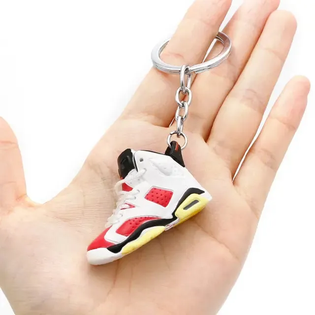 Sneakers Racing Exquisite 3D Mini Sneakers Key Chain