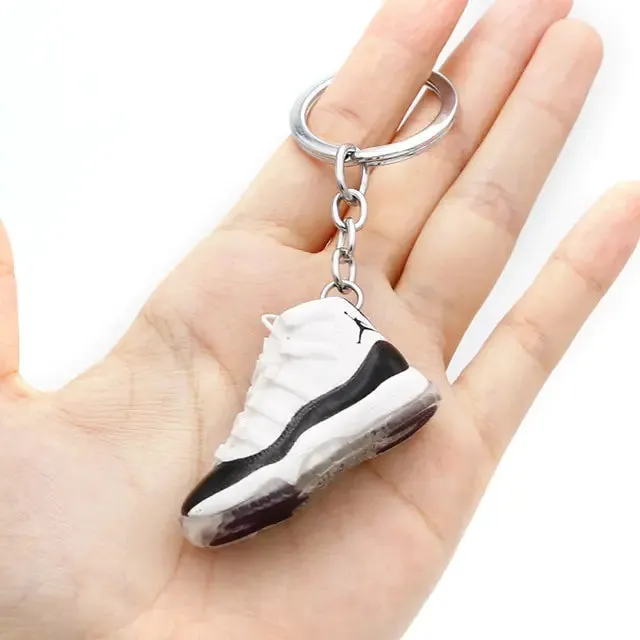 Lifetime Fitness Sneakers Exquisite 3D Mini Sneakers Key Chain