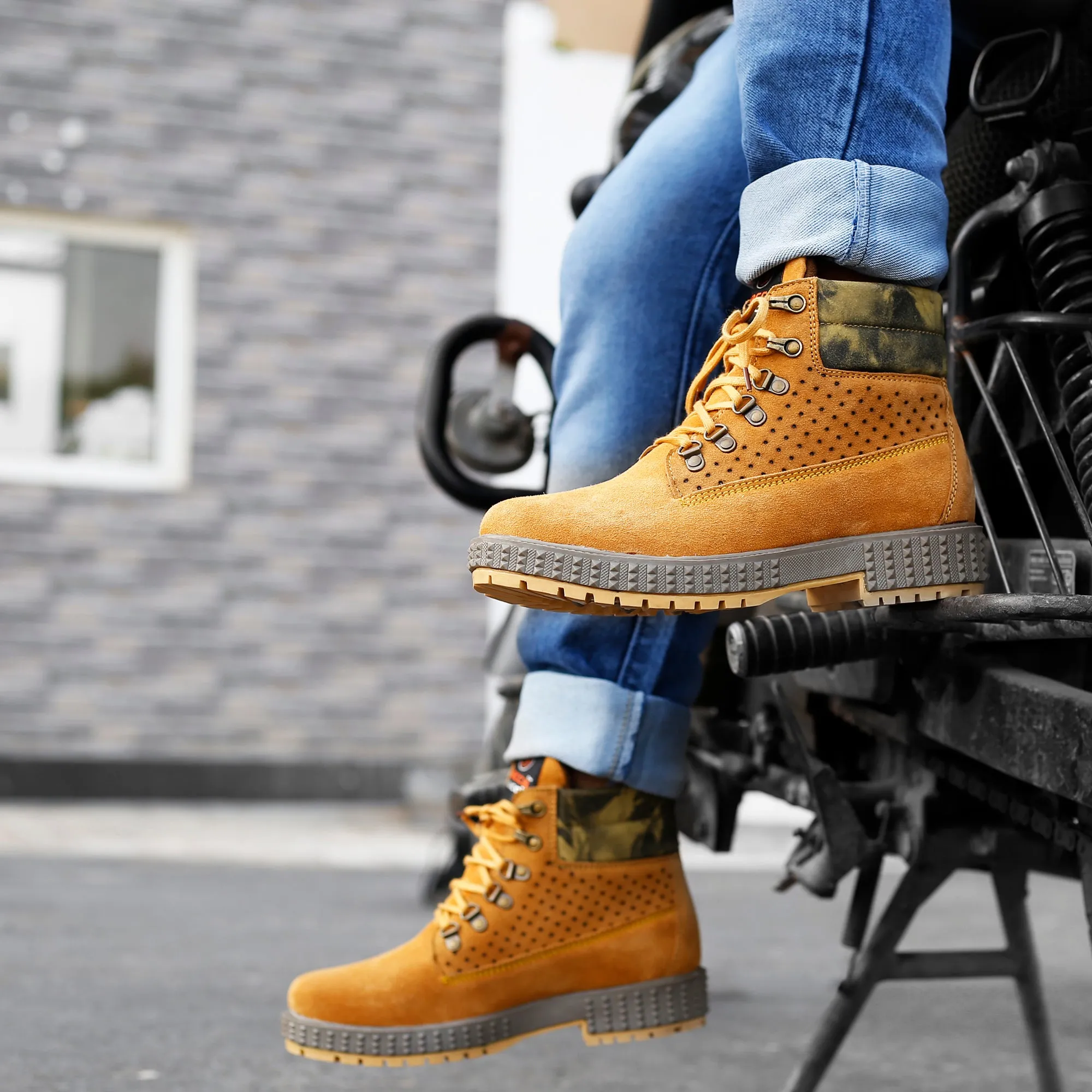 Winter Boots Wide Bacca Bucci URBAN Suede Leather Boots | Durable Suede Leather for Extra Comfort & Breathability