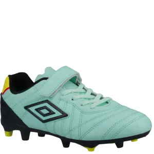 Umbro Speciali Liga Firm Ground Jnr Football Boot Soccer Cleat Material