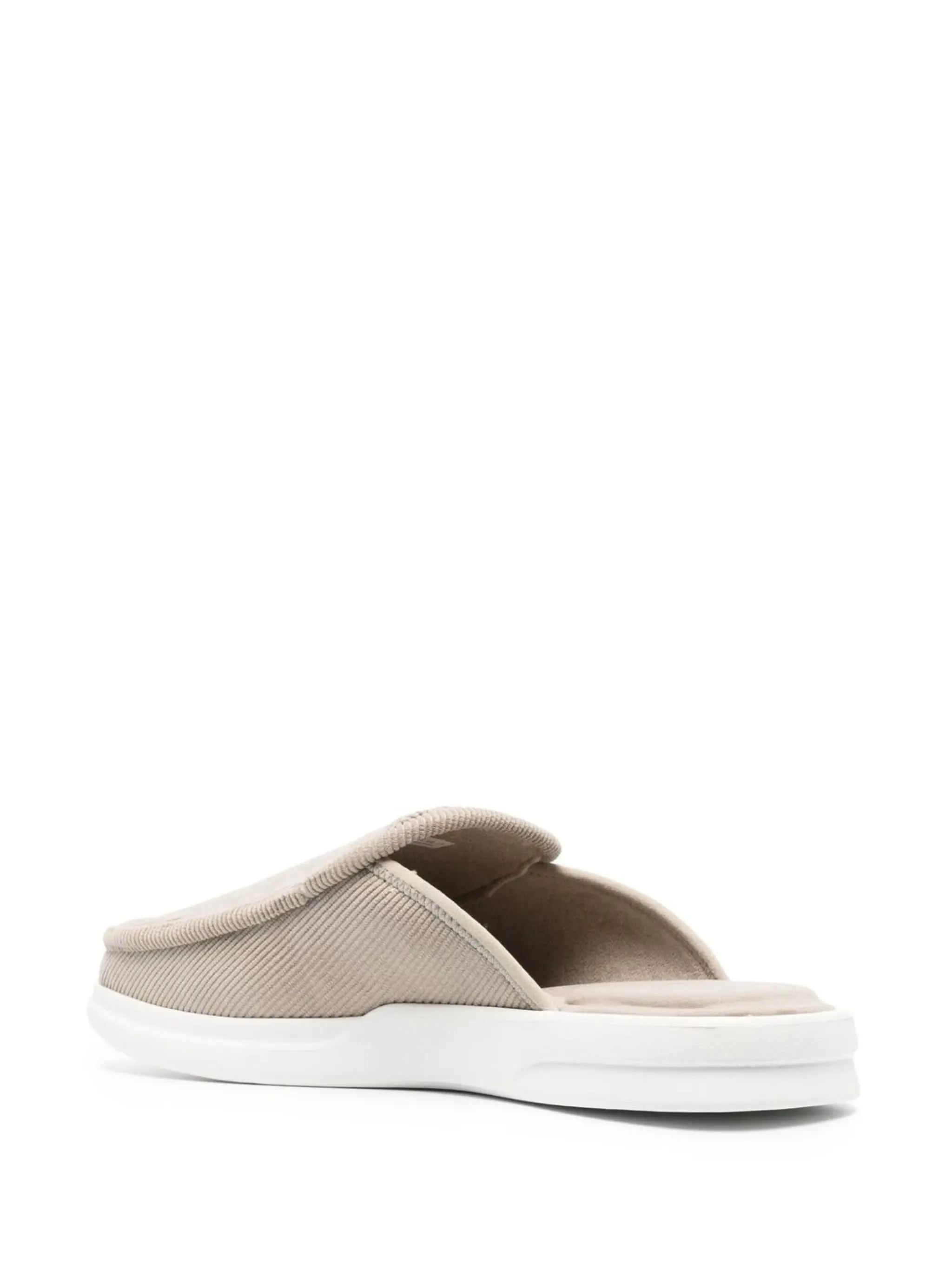 corduroy round-toe slippers Slides Youth
