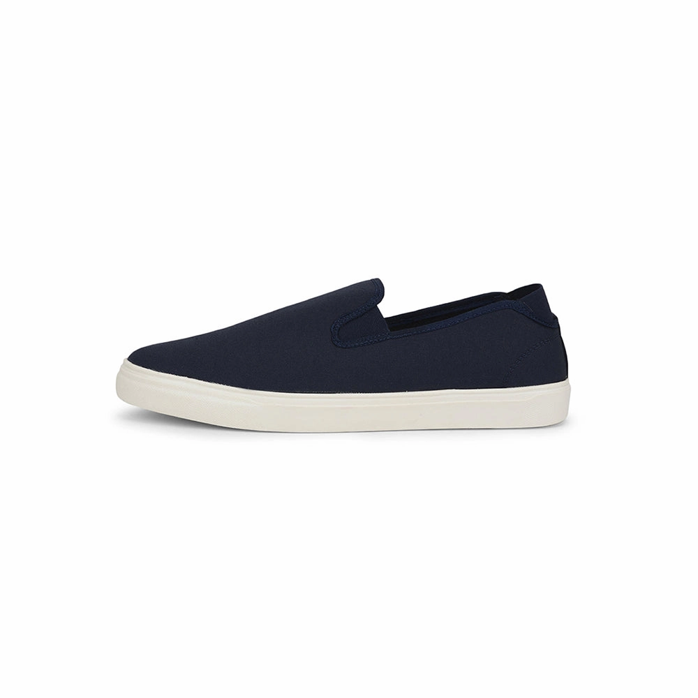 Gliders Non-Lacing Navy Blue Casual Sneakers For Men HYPER-E By Liberty Loafers Amazon