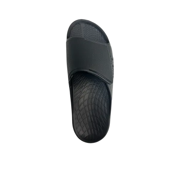 T Strap Sandals Sovella Men's PF Velcro Slide Black