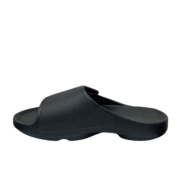 Starla Sandals Sovella Men's PF Velcro Slide Black